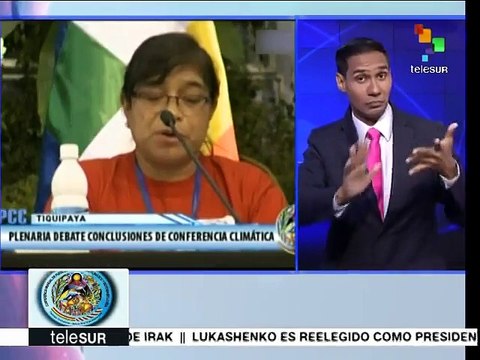 Cumbre de los Pueblos termina con postura común sobre cambio climático