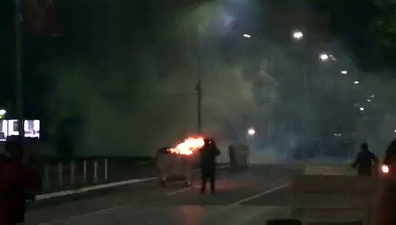Perleshje mes Policise e VV ne Prishtin 12-10-2015