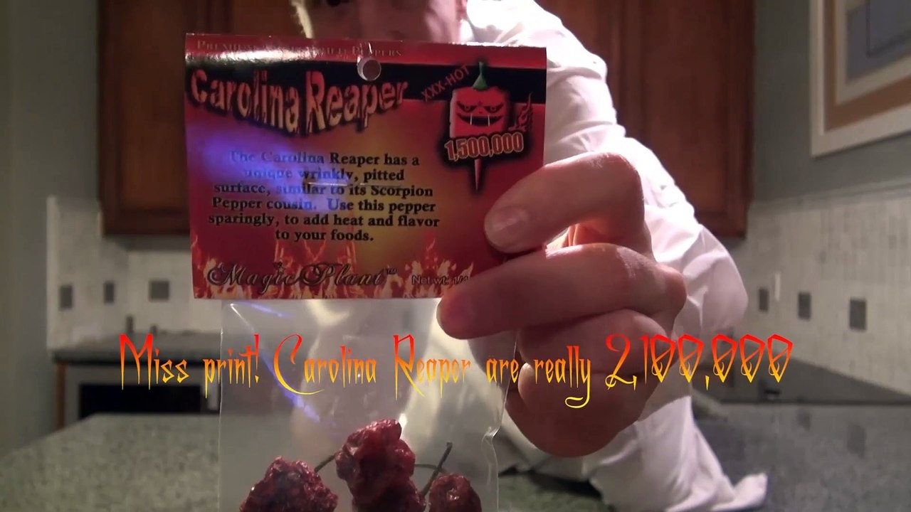 Hey Chef Eat This Carolina Reaper