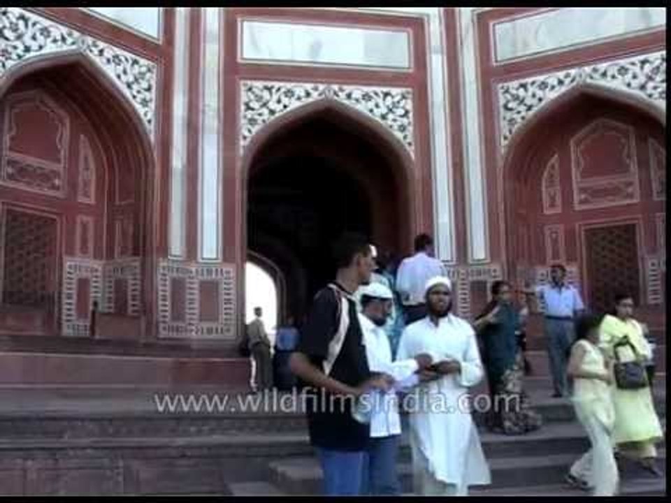Darwaza-i Rauza or main entrance to the Taj Mahal, Agra