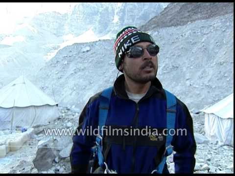 Indian Army jawan on plans to tackle Khumbu icefall - Everest