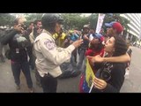 PNB habla con manifestantes y excusa sus actuaciones