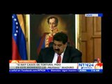 Maduro crea comisión encargada de definir agenda de próximos encuentros con parte de la oposición
