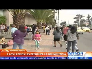 Aumenta dramáticamente la preocupación de los latinos frente a la delincuencia