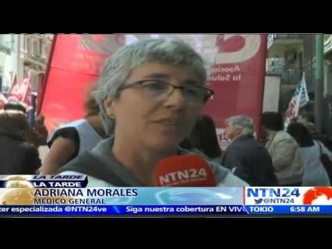 Avanza paro de 24 horas en hospitales públicos de Argentina en reclamo a la precarización laboral
