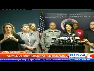 Fuertes lluvias asociadas al huracán ‘Joaquín’ dejan 15 muertos en Carolina del Sur, EE.UU.