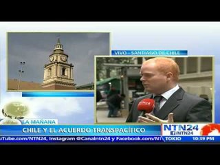 Diputado chileno expresa su optimismo en NTN24 sobre el acuerdo transpacífico firmado por Bachelet