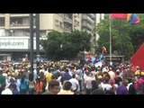 Concentración en apoyo a María Corina Machado en Caracas