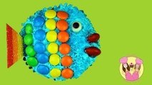 Make a RAINBOW FISH CUPCAKE - under the sea theme party - tutorial by Charli & Ashlee