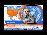 Relator de la ONU para la tortura explica la petición hecha a Maduro sobre la violencia en Venezuela