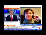 Habla con NTN24 presidenta de la organización Venezolanos en Europa