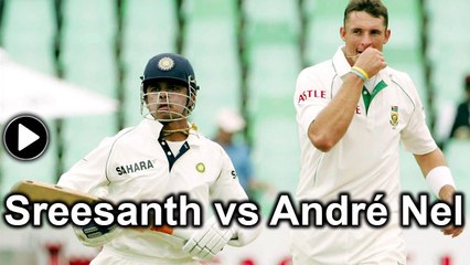 Best sledging reply ever  Sreesanth vs Nel