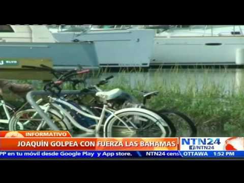 Huracán 'Joaquín' es calificado como extremadamente peligroso en su paso por Las Bahamas