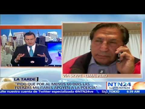 “Hoy día la prioridad A1 en todo el Perú es el tema de la inseguridad ciudadana”: Alejandro Toledo