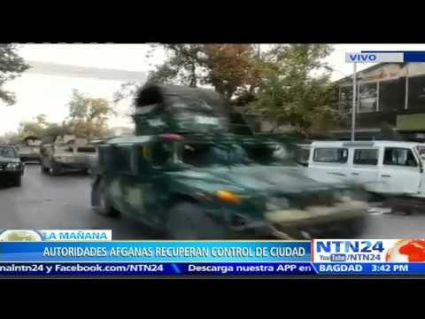 Fuerzas de seguridad afganas recuperan el control de Kunduz con apoyo aéreo de Estados Unidos