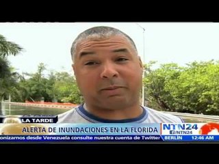 Servicio Nacional del Tiempo atribuye inundaciones en Miami a la influencia de la Luna sobre el mar