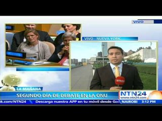 Conozca cómo se desarrollará la segunda jornada de debate en la 70° Asamblea General de la ONU