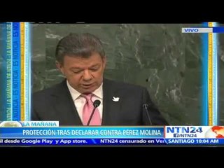 Fiscalía guatemalteca pide protección para detenido que declaró en contra de Pérez Molina