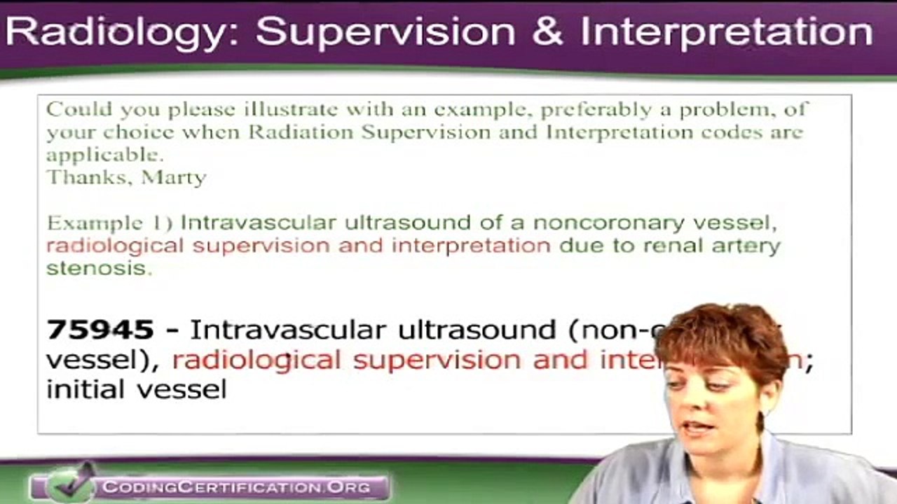 Coding Contrast Question- Radiology