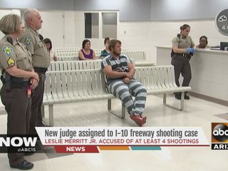 New judge assigned to I-10 freeway shooting case