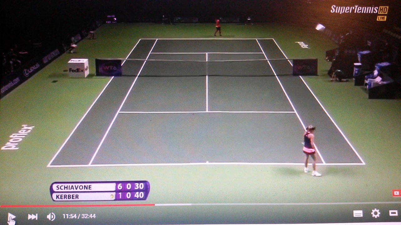 Schiavone - Kerber 26/02 2015