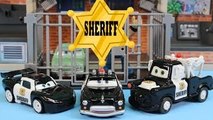 Disney Pixar Cars Sheriff Car Lightning McQueen Mater Battle Imaginext Mohawk Dude Jail Ro