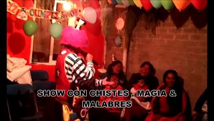 PAYASOS DE LA GUSTAVO A. MADERO PARA FIESTAS D,F  SHOW $600 /Cel:(55) 5939-3937
