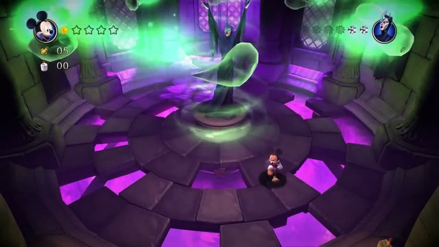 Castle of Illusion Starring Mickey Mouse Final Boss Evil Witch Mizrabel