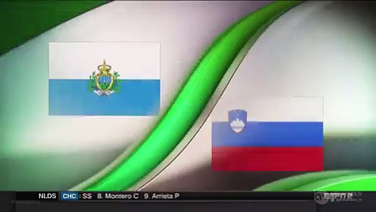 San Marino 0-2 Slovenia (Euro 2016 Qualif.) - vidéo HD