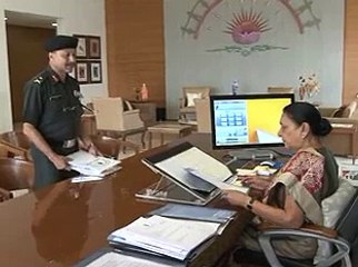 Gandhinagar NCC Chief pays courtesy visit to Gujarat CM