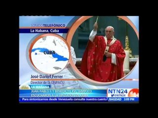 Download Video: Papa exhorta a jóvenes de Cuba a tener “mentes abiertas” para hablar con quienes piensen diferente