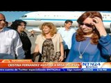 Presidenta Cristina Fernández llega a Cuba para asistir a la misa del Papa del domingo