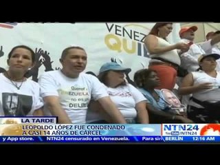 Cientos de personas en ciudades de América exigieron libertad de Leopoldo López