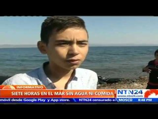 Niña siria de 5 años perece ahogada en naufragio frente a costa griega