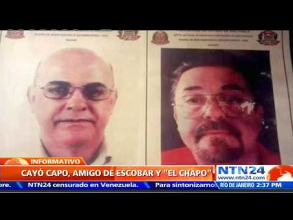 Capturan en Brasil capo narcotraficante que tenía nexos con Escobar y con el “Chapo” Guzmán