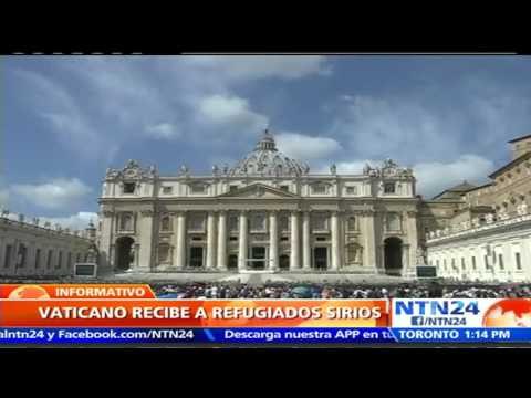 Vaticano acoge a una familia de refugiados sirios tras llamado del papa Francisco