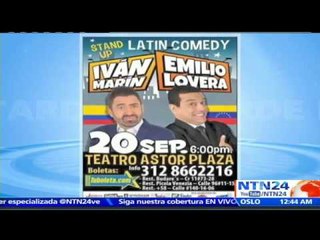 Humorista vzlano Emilio Lovera habla sobre'stand up' que presentará junto al colombiano Iván Marín