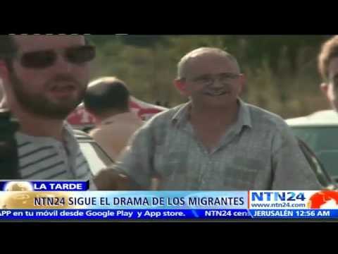 NTN24 continúa en frontera entre Hungría y Serbia: refugiados deciden usar Croacia como puente