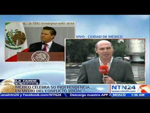 Peña Nieto encabeza celebración del aniversario de la Independencia de México