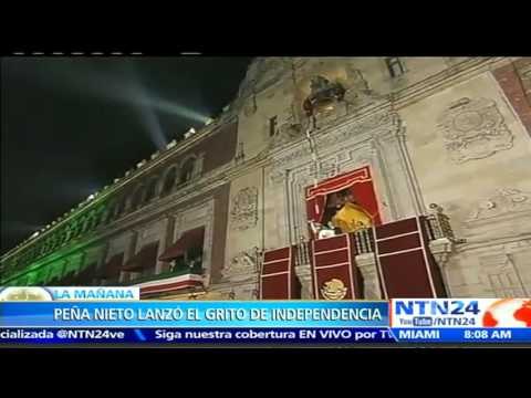 ¡Viva México! , Peña Nieto lanza tradicional Grito de Independencia en marco de austeridad