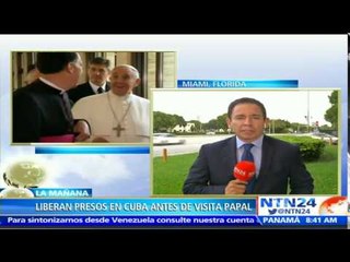 Más de 3.500 presos serán liberados en Cuba antes de la visita del papa Francisco a la isla