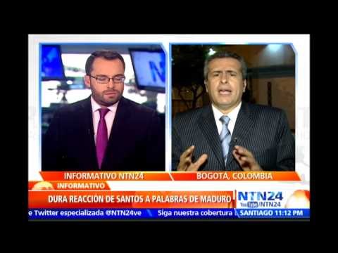 Cruce de palabras de Santos y Maduro suena a película de Cantinflas : Pdte. de Congreso colombiano