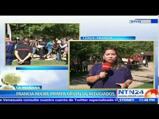 Llega a Francia el primer grupo de refugiados sirios e iraquíes enviado desde Alemania