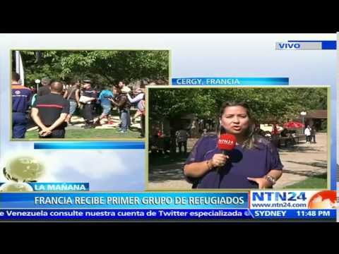 Llega a Francia el primer grupo de refugiados sirios e iraquíes enviado desde Alemania