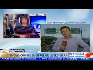Aún no permiten tránsito de 103 camiones de carga venezolanos que se encuentran en Colombia