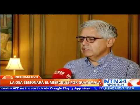Organización de Estados Americanos evaluará el futuro de Guatemala