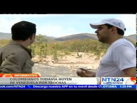 NTN24 recorre las trochas por las que decenas de colombianos huyen de Venezuela