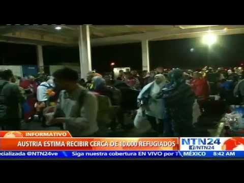 Centenares de inmigrantes llegan de Austria tras el anuncio Alemán de acogerlos temporalmente