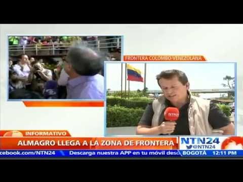 Secretario general de la OEA, Luis Almagro, visita a colombianos deportados de Venezuela