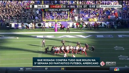 Confira um resumo da semana da NFL